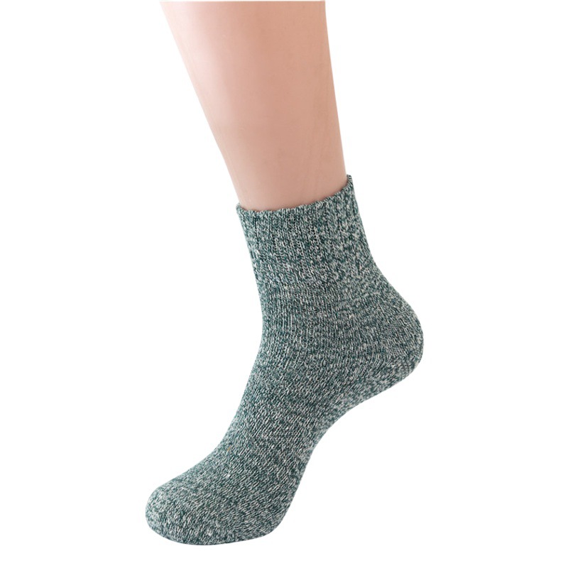 suit Women's Wool Socks Winter Warm Boots Socks Rabbit Wool Socks Knitted Parallel Cotton Socks Cross Border Amazon Gift