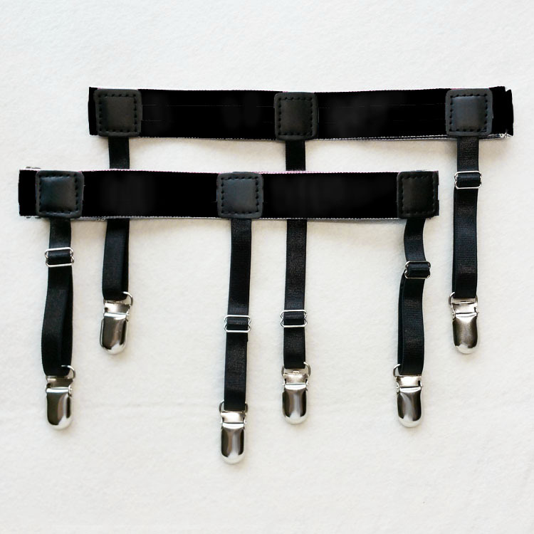 Picture of Cross-border source Amazon WISH unisex shirt non-slip anti-wrinkle Garter clip thigh ring garter belt