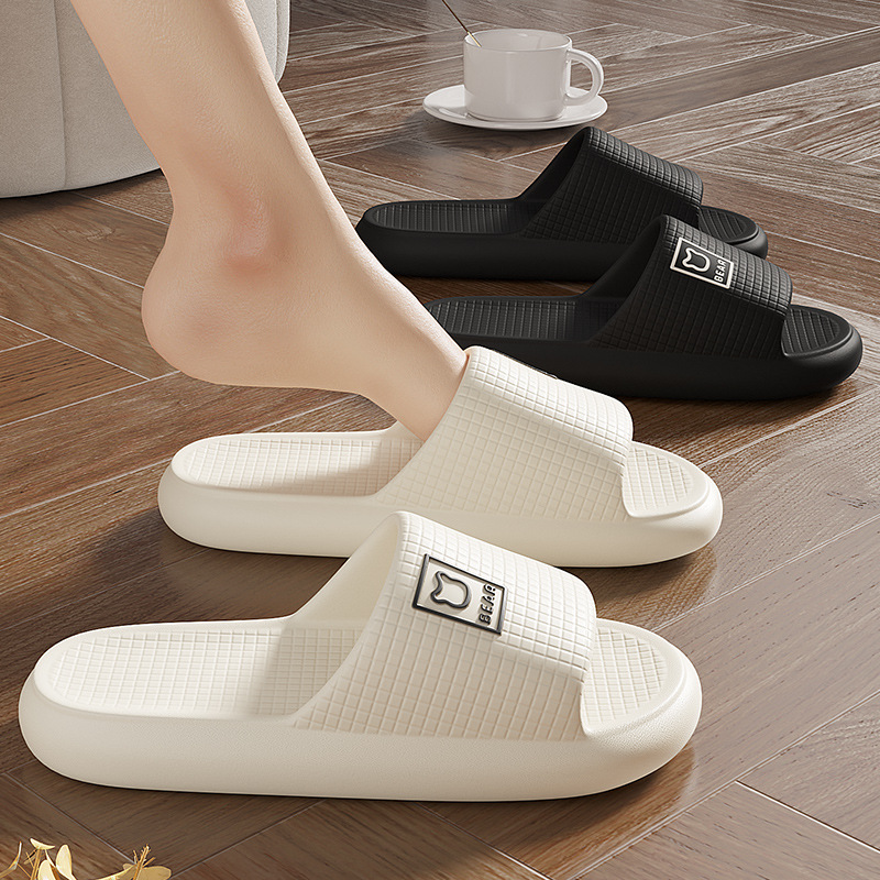 Eva Sandals for Men at Home, Non-Slip Summer Soft Soles That Can Be Worn Outside, Cartoon Hotel Slippers for Women Wholesale