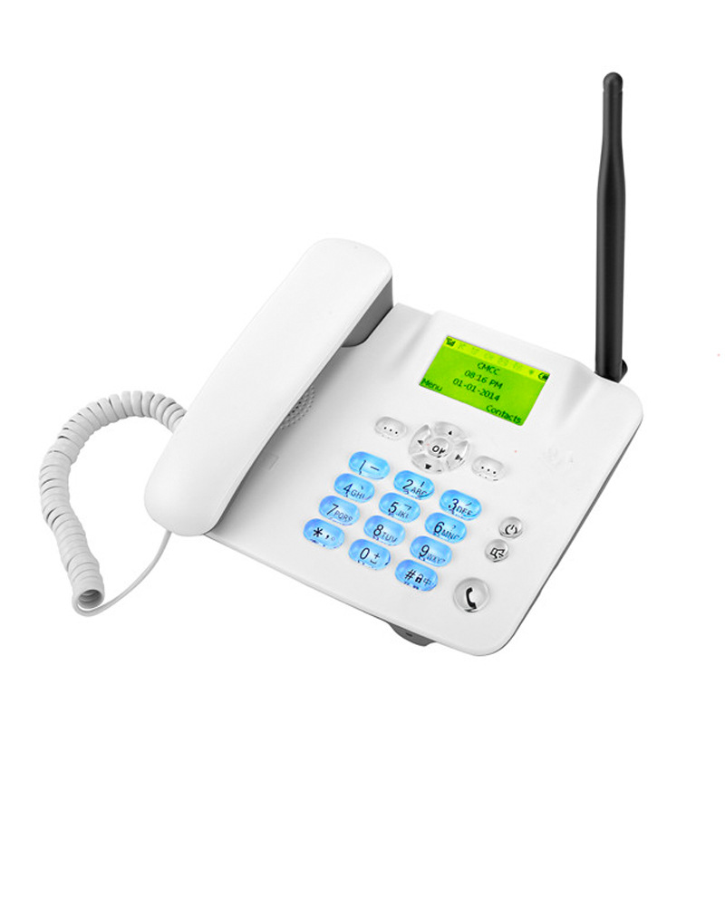 Picture of F317 Wireless Card Telephone Gsm Office Home Fm Radio Old Man Fixed Card Landline