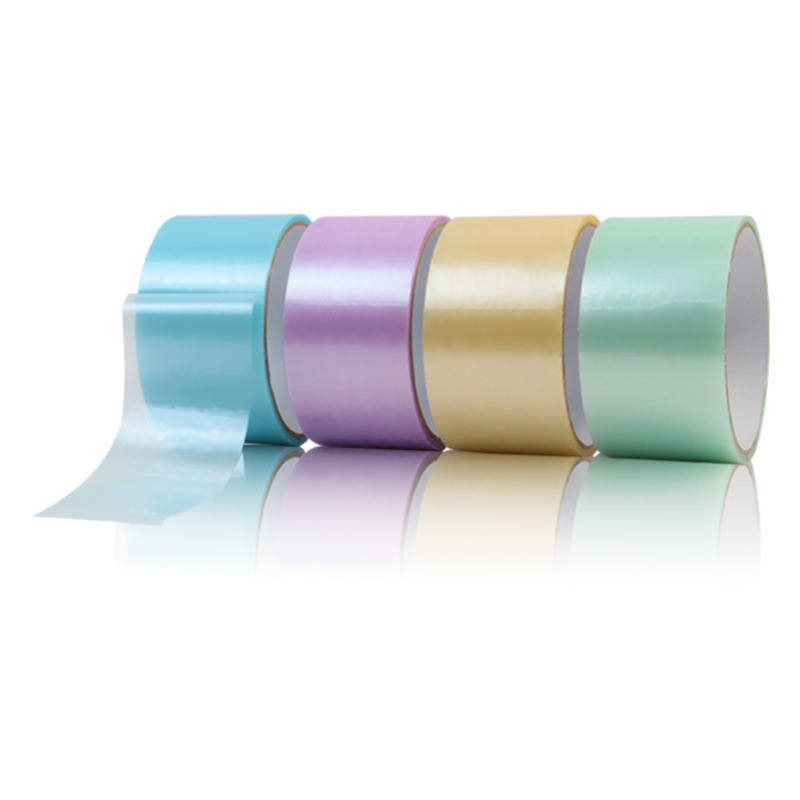 Net red sticky ball tape Pearl film novice decompression tape wholesale hand drawing dream color water polo tape