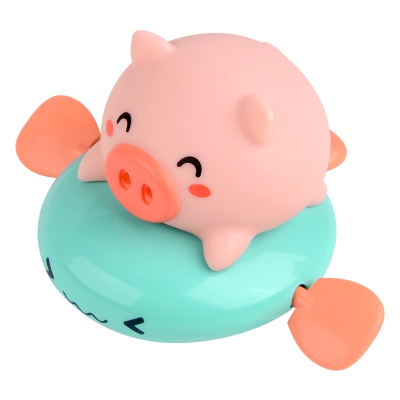 Water Play Toy Piggy Riding Flying Fish Children's Electric Elephant Shower Summer Bathroom Transfer Music Bath Toy