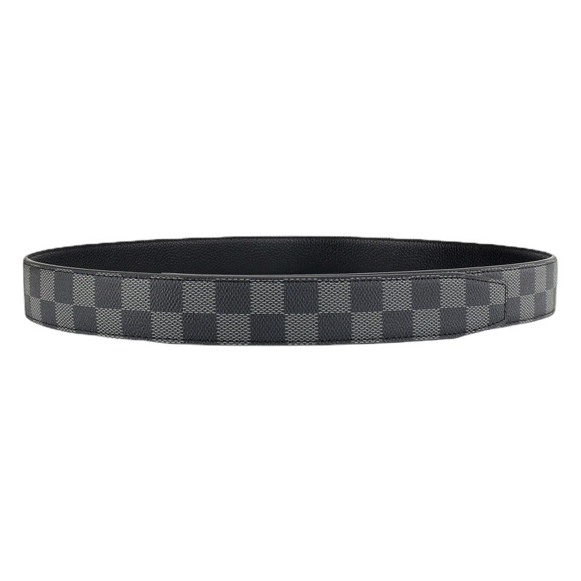 3.5 Automatic Buckle Belt Belt Belt Belt Belt Belt Belt Belt Automatic Men's Buckle-Free Belt Business