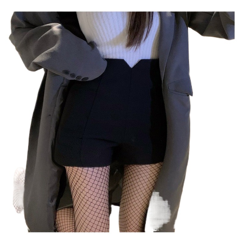 2023 New Internet Celebrity Sexy High Waist Hip Covering Large Size Slimming Elastic Pole Dance Hip Covering Shorts Women's Summer Hot Pants