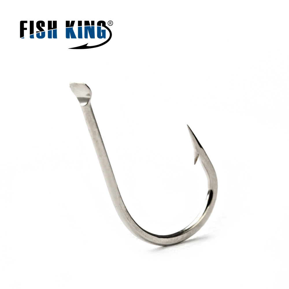 Picture of Fishking Haixi 100 Pieces Boxed Fishhook Competitive Crucian Carp Fishing with Barbed High Carbon Fishing Gear Cross-Border Wholesale