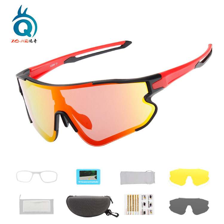 Picture of European and American Outdoor Cycling Glasses for Men and Women Running Sports Eye Protection Myopia Anti-Uv Bicycle Polarized Glasses Wholesale