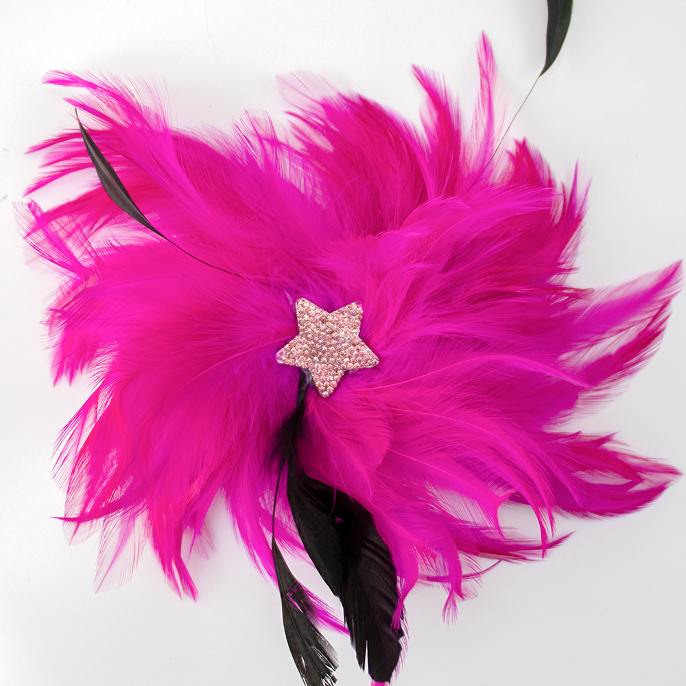 Picture of Christmas Winter New Year Headwear Snowflake Hairpin Side Clip Sparkling Fine Diamond Hairpin New Year Hair Accessories Side