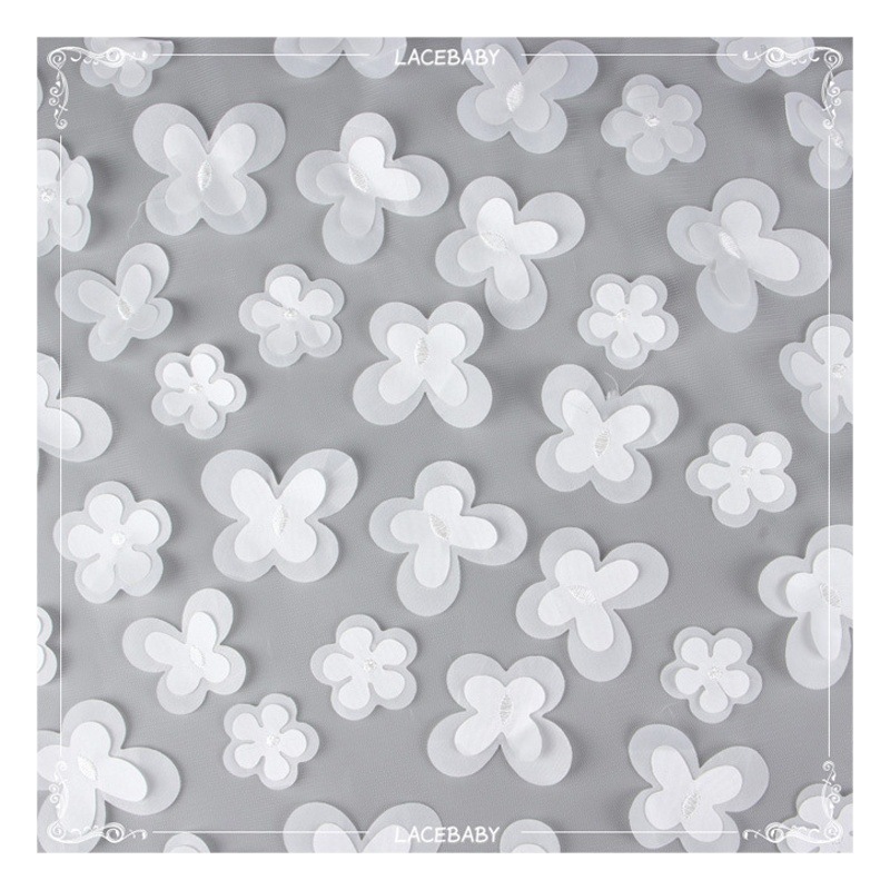 mesh lace lacefabric clothing laser water soluble wholesale factory fabric