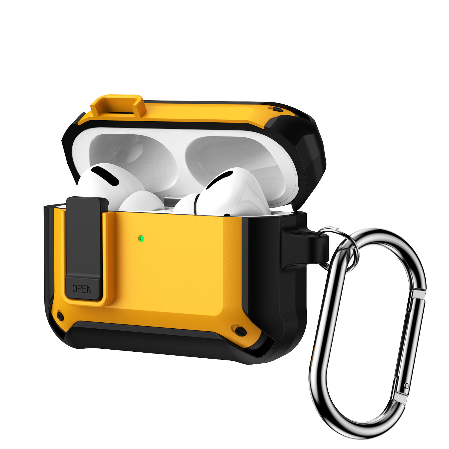 Picture of AirPods Pro 3 case is compatible with Apple Pro 2 2nd generation earphone case lock and AirPods 4th generation protective cover