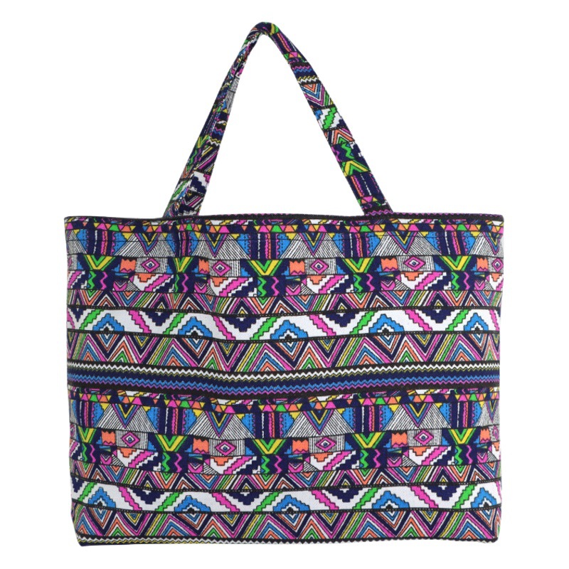 Spot canvas bag printed fashion student canvas bag creative eco-friendly shopping bag thickened shoulder tote bag