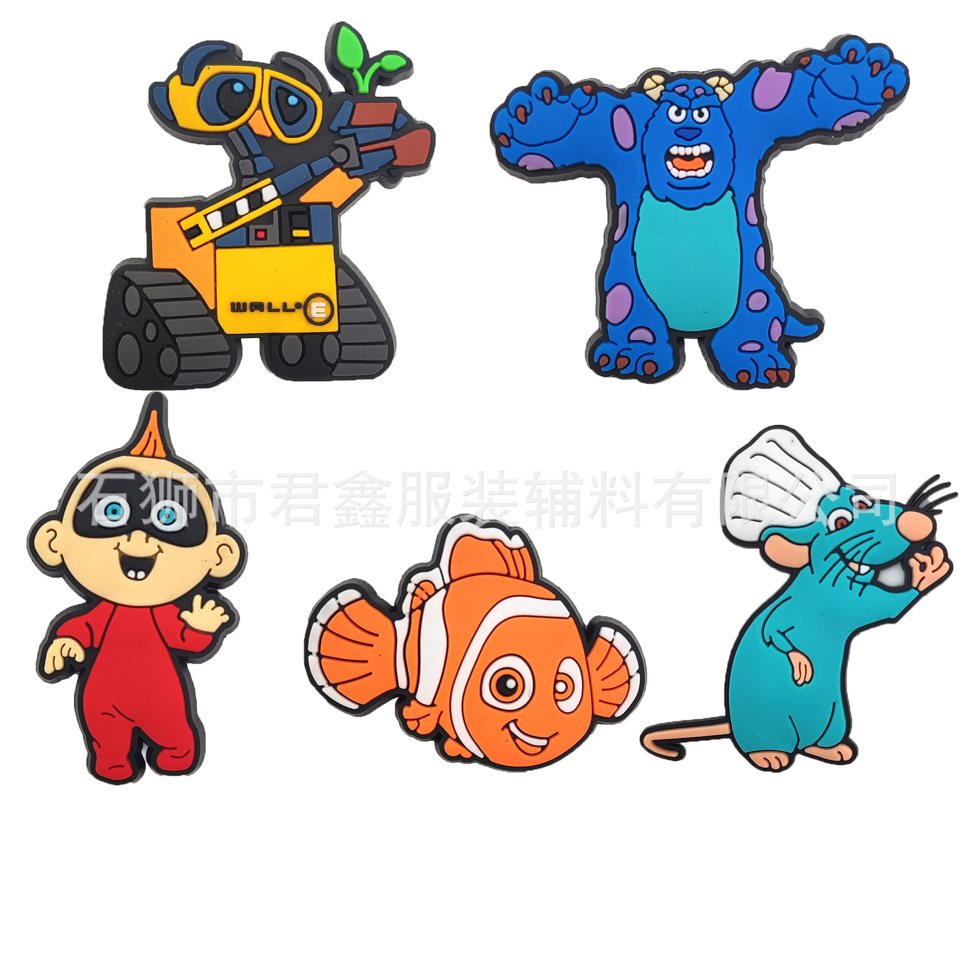 Gaby's Doll House Decorative Buckle Amazon Cartoon Combination Shoe Buckle Mermaid Robot Wari Shoe Flower Buckle