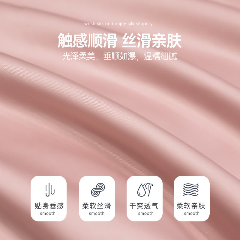 Picture of Class A 120 cotton 100 cotton bed hat single mattress dustproof protective cover all-inclusive bed sheet bedspread summer 4
