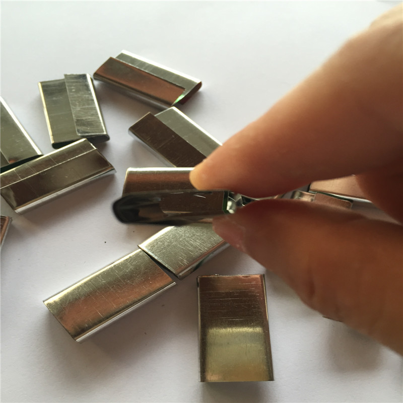 Picture of Packing buckle new material white packing buckle metal packing buckle iron packing Buckle PP manual packing buckle
