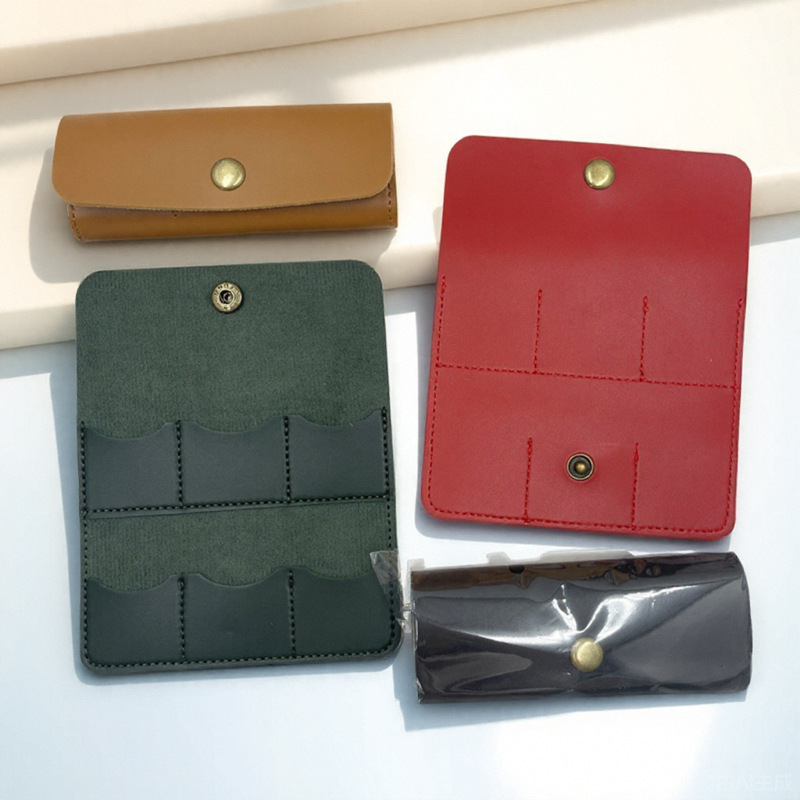 Picture of Spot Sd Card Storage Leather Case 6-Pack Game Console Card Holder Storage Memory Card Case Sd Storage Card Slot