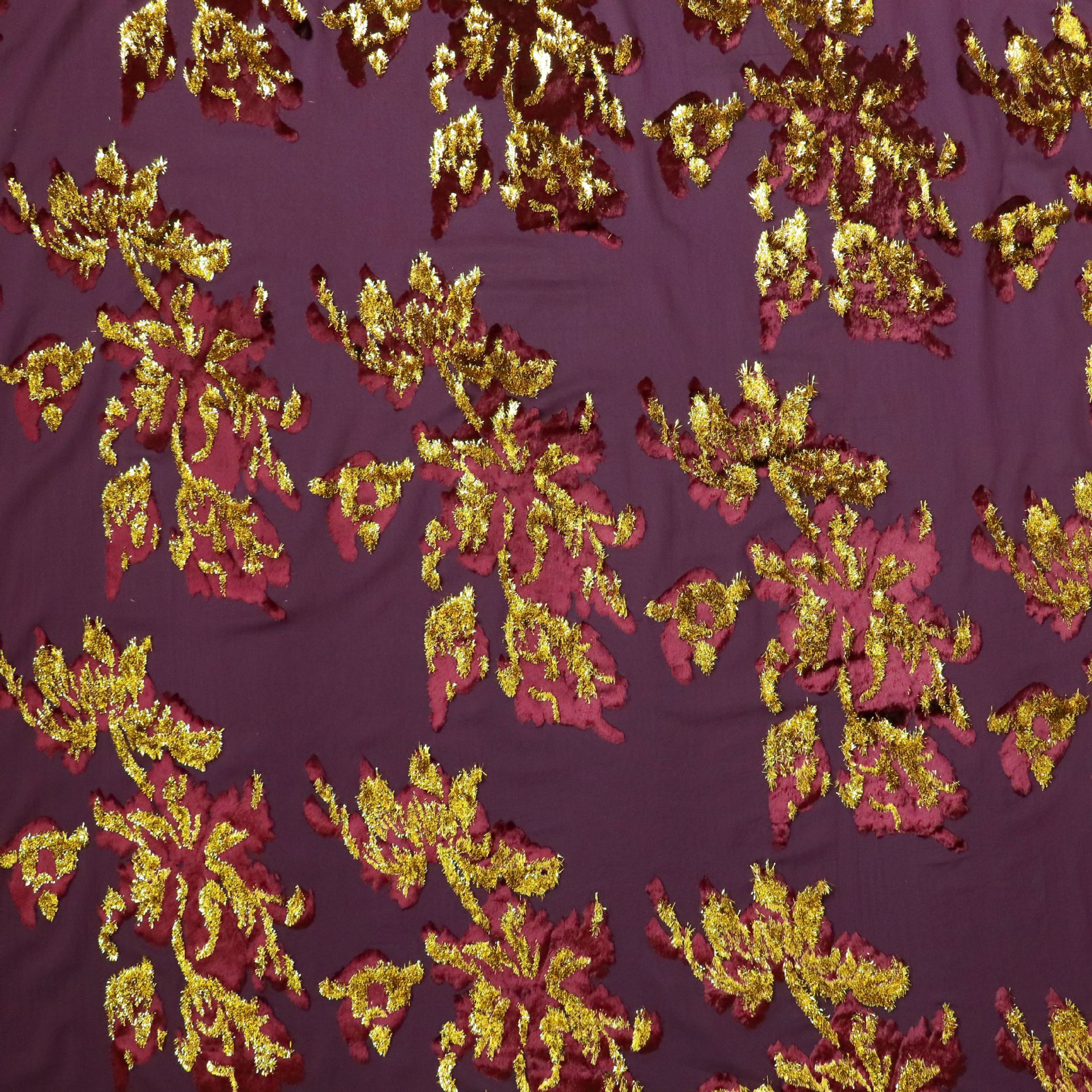 Picture of Factory Wholesale Woven Velvet Jacquard Brocade Velvet Fabric Haute Couture Dress Dress Cheongsam