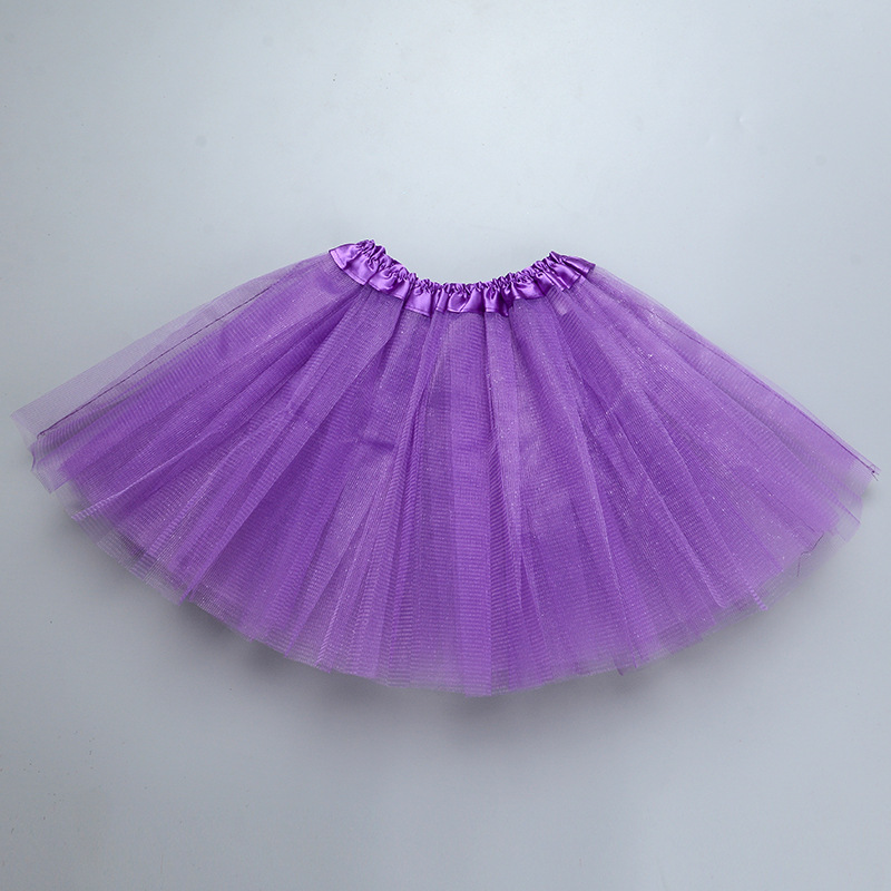 Picture of Amazon Exclusive Skirt Ballet Skirt Three-Layer Six-Piece Mesh Kidsren's Tutu Skirt Performance Clothing Organza Skirt