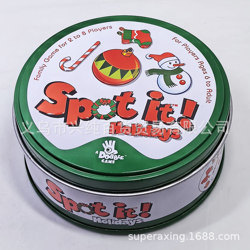 Picture of Direct Sales Hot-Selling Spot It Card Dobble English Board Game Find Your Sister Large Quantity