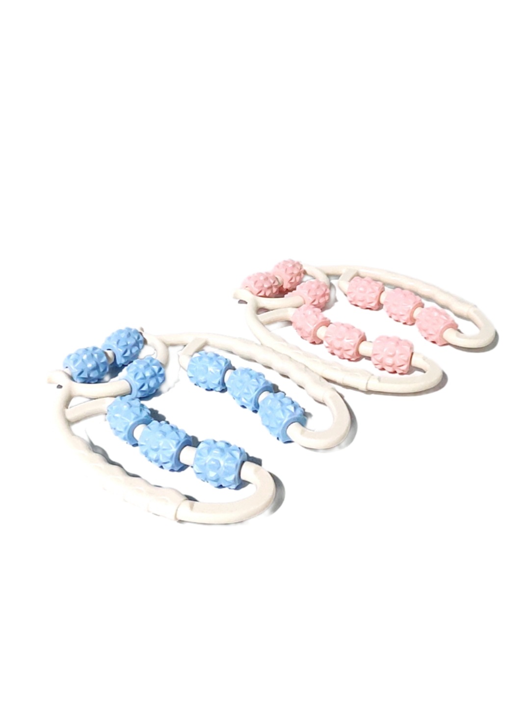 Upgrade nine-wheel ring leg clamp muscle relaxation massage leg beauty roller muscle relaxation calf spike