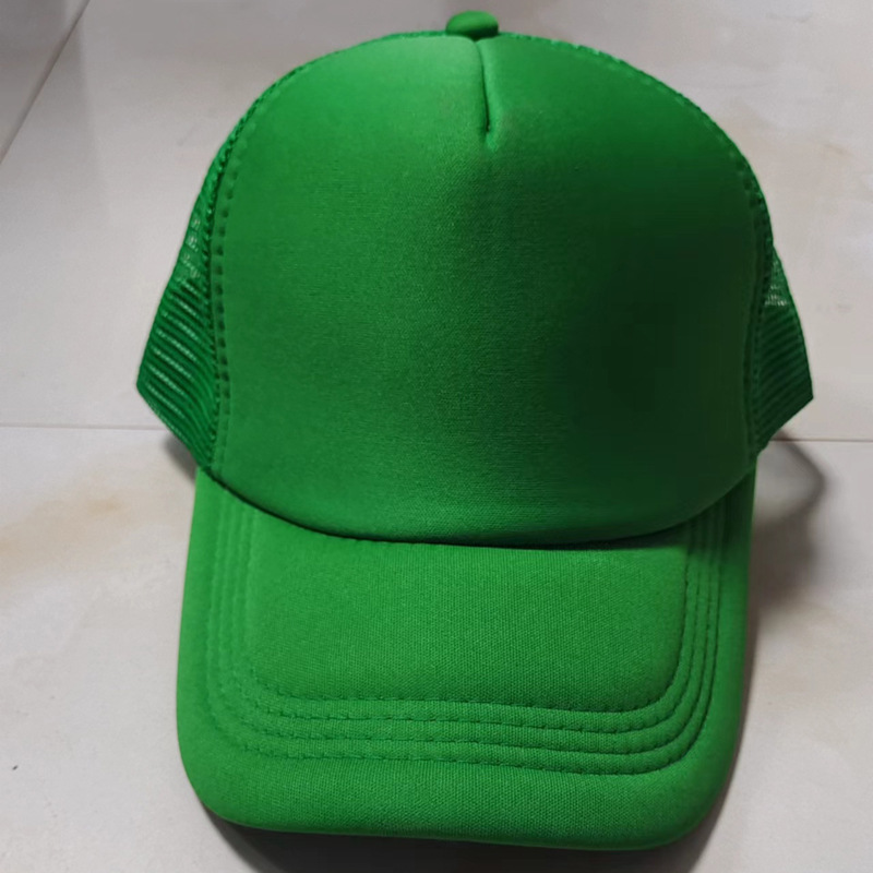 Picture of Sponge net cap printed logo blank advertising cap factory wholesale travel hat parent-child cap embroidered baseball cap