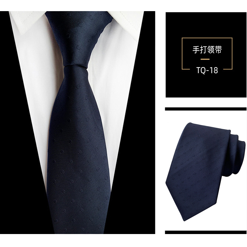 Picture of Tie clothing wholesale polyester material fashion business casual suit accessories source manufacturers in stock supply