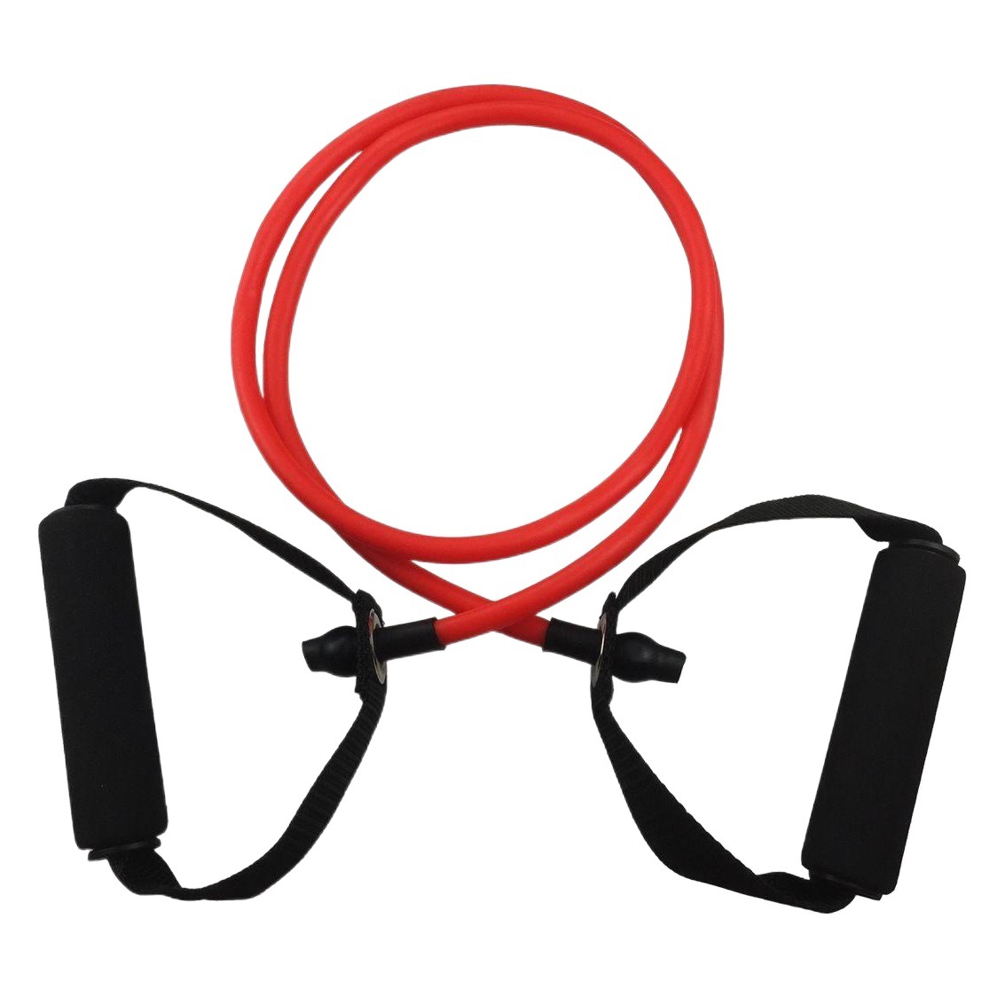Multifunctional fitness puller one-word puller latex pull rope resistance belt household fitness equipment yoga