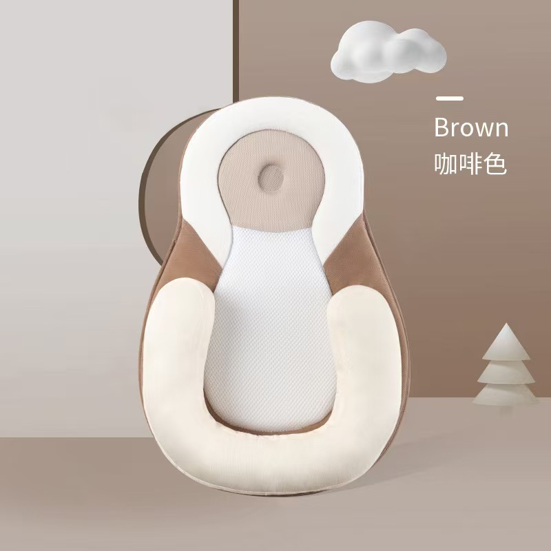 Picture of Cross-Border Postpartum Center Baby Pillow Slope Pillow Baby Pillow Adjustable Side Sleeping Pillow Anti-Overflow Milk Positioning and Shaping Pillow