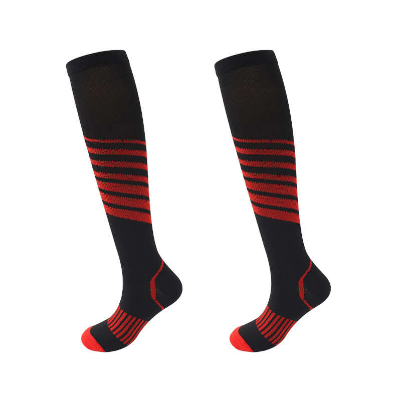Picture of Sports Compression Socks, Multi-Color Pressure Compression Sports Socks for Men and Women, Running Sports Socks, in Stock, Direct Supply from the Manufacturer, Sweat-Absorbent