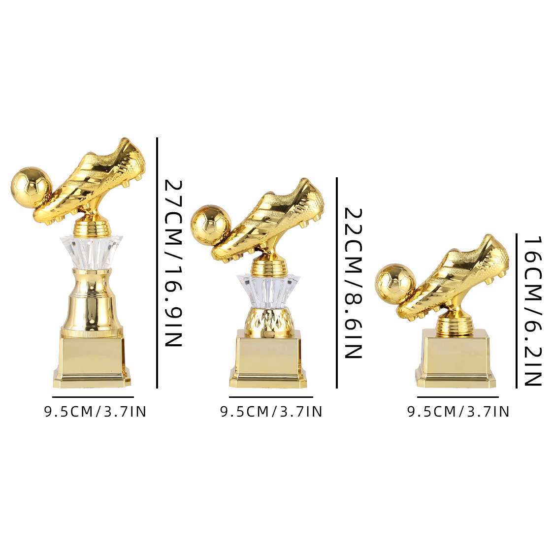 Picture of Trophy custom new football basketball children's games taekwondo creative metal plastic trophy wholesale