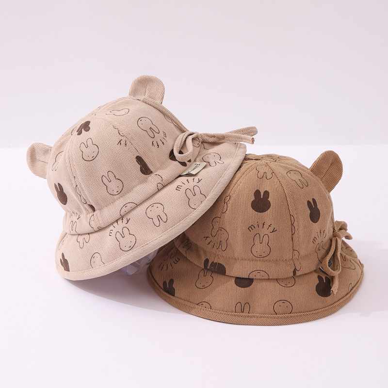 Baby Hat Spring and Autumn Korean-style Denim Sunshade Cap Baby Travel All-match Sunscreen Children's Fisherman Hat