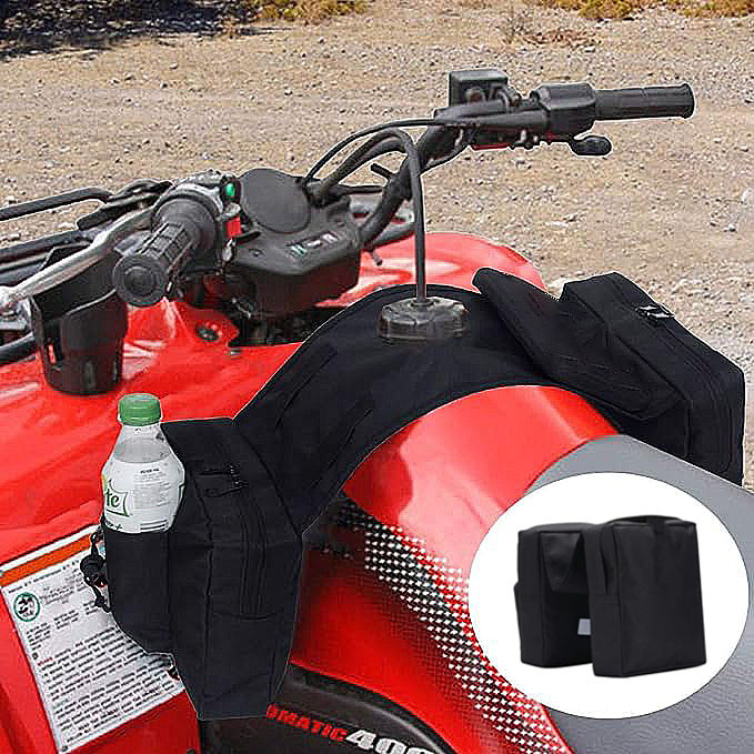 600D Oxford wear-resistant ATV bag motorcycle storage organizer snowmobile storage saddle bag