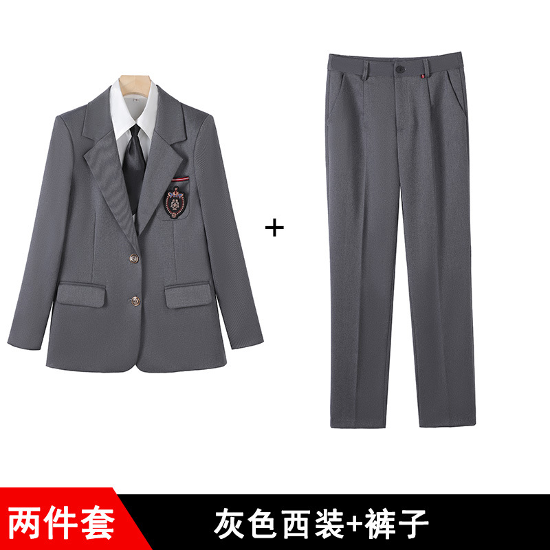 Picture of Spring and Autumn Business Wear Women's suit Women's Fashion Dress Stitching Women's Suit Work Clothes Korean Casual Small Suit