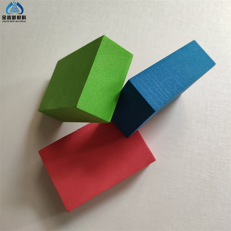 Colorful Rectangular Eva Foam Square Bubble Wrap Buffer Eva Square DIY Handmade Kidsren's Building Block Building Model