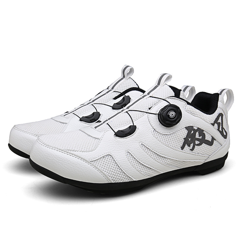 Autumn Cycling Shoes Lockless Road Bike Shoes Mountain Bike Shoes Lockless Bicycle Rubber Sole Shoes