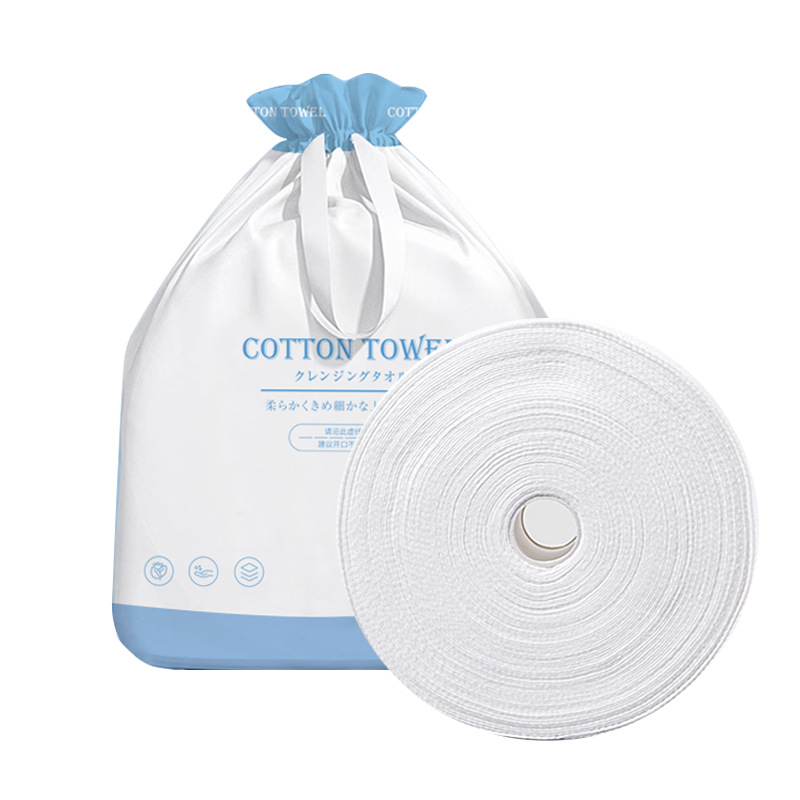 Picture of Pure Cotton Face Washing Towel Disposable Cotton Soft Towel All Cotton Hanging Face Washing Towel Large Volume Batch Beauty Salon Face Cleaning Towel