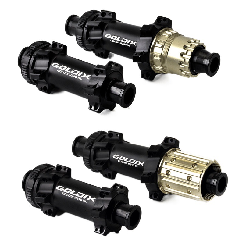 Goldix R240Sl Straight Pull Center Lock 24-Hole Road Hub Exp Ratchet 36t Bicycle Ultra-Light Wheel Hub