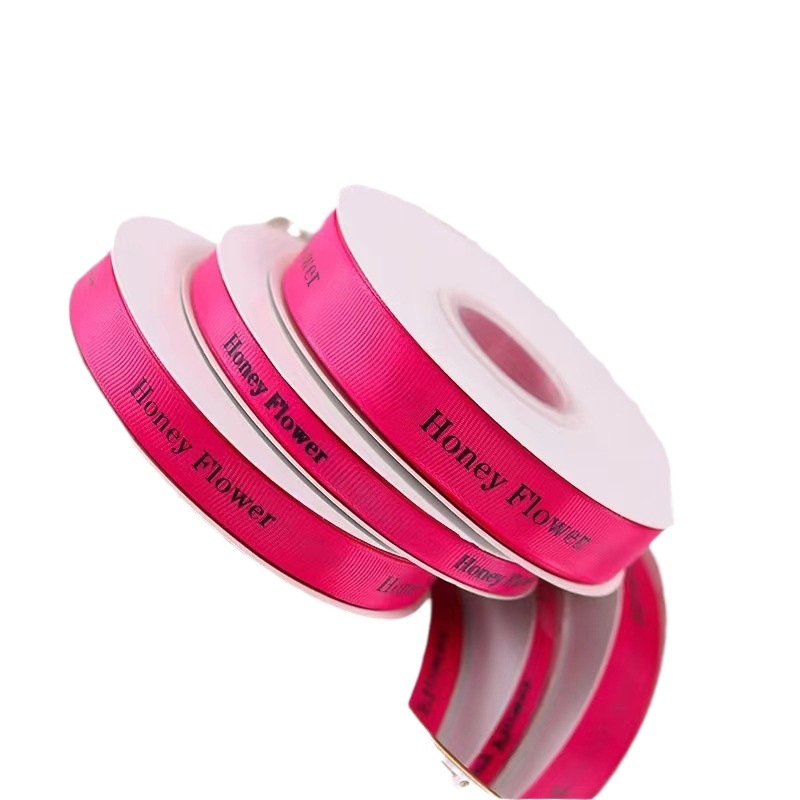 Rose Red Ribbon felloid bouquet bandage cake decoration packaging Ribbon gift box hair accessories diy ribbon