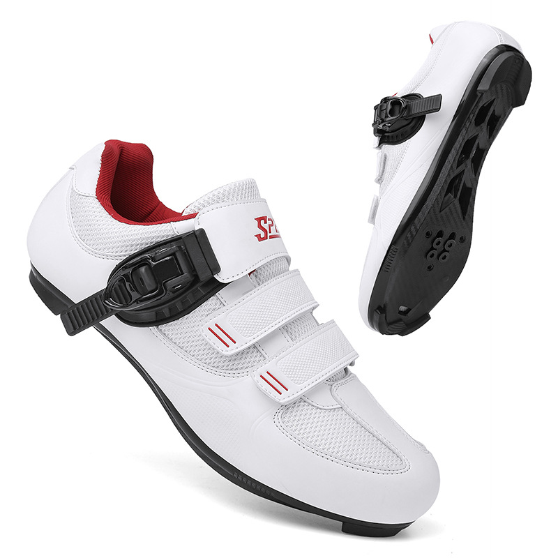 Picture of Summer New Road Car Lock Shoes Unlocked Cycling Shoes Men's Mountain Bike Bicycle Shoes Hard Sole Women's Dynamic Bicycle Shoes