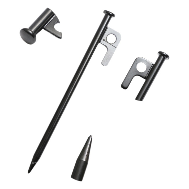 Picture of Outdoor Bold Lengthened Camping Ground Nails Canopy Tent Camping Steel Ground Nails Beach Camp Ground Nails 30cm