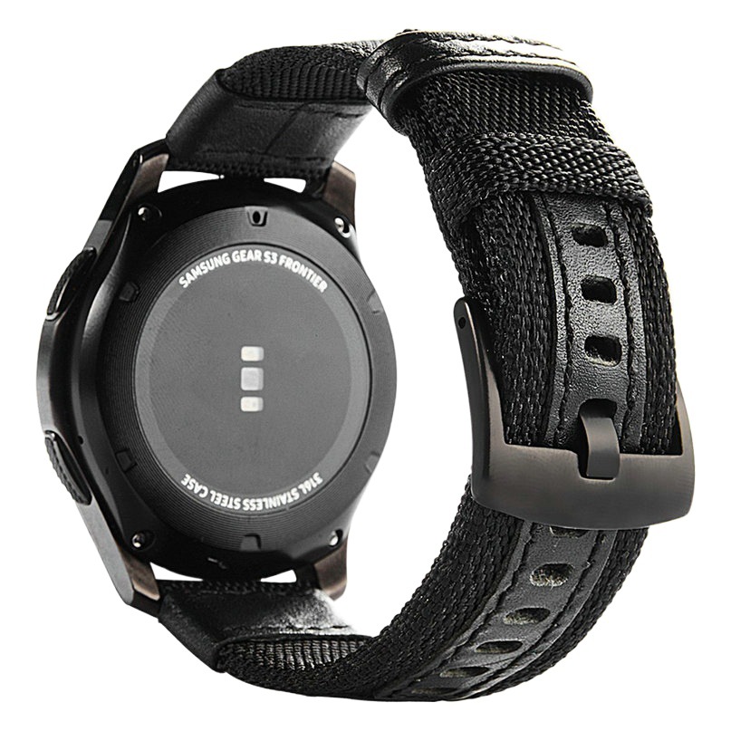 Suitable for Samsung S3 Smart Quick Release Adjustable Size Watch Nylon Woven Strap in Stock 20 22mm 6 Colors