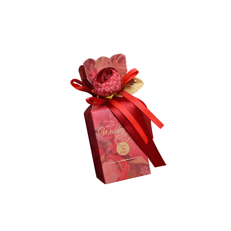 Picture of Candy Box Empty Box Special Candy Bag for Wedding Advanced Sense Engagement Gift Candy Box Candy Box Gift Box