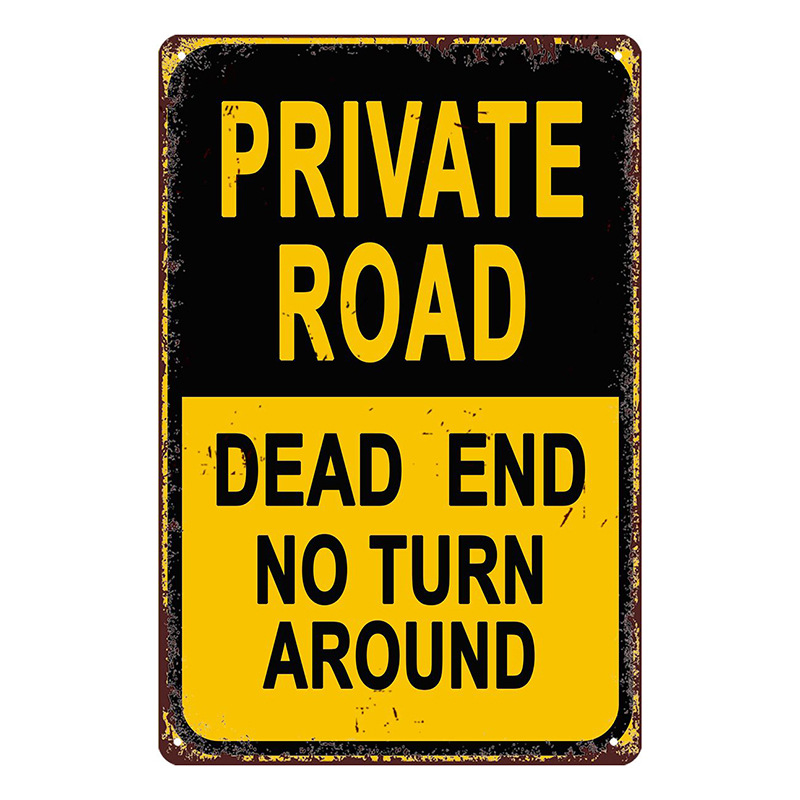 Picture of Cross-Border Hot-Selling Retro Warning Signs No Smoking American Iron Paintings Art Home Posters Decorative Paintings