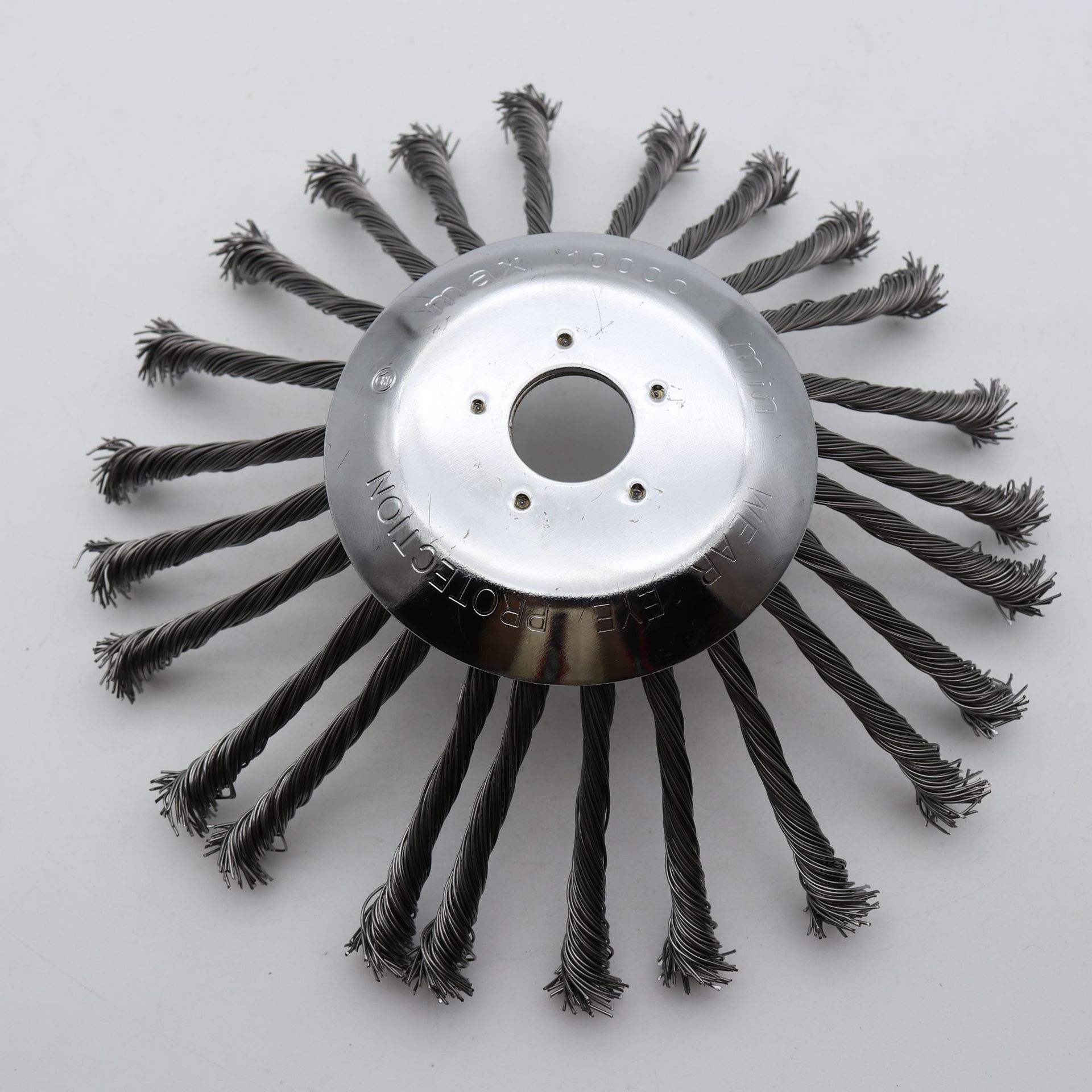 Lawn mower lawn mower head twist wire bowl type steel wire rust removal grass head weeding head lawn mower brush cutter accessories