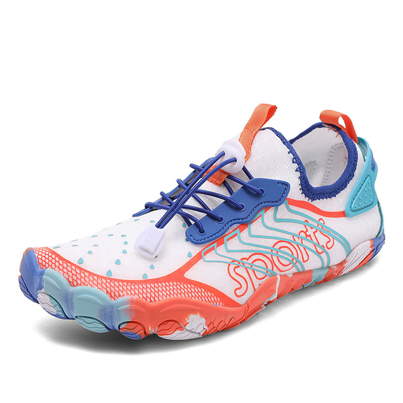 Picture of Colorful New Beach Shoes for Women, Wading Shoes for Men, Swimming Shoes for Couples, Quick-Drying Breathable River Tracing Shoes, Hiking Shoes for Adults