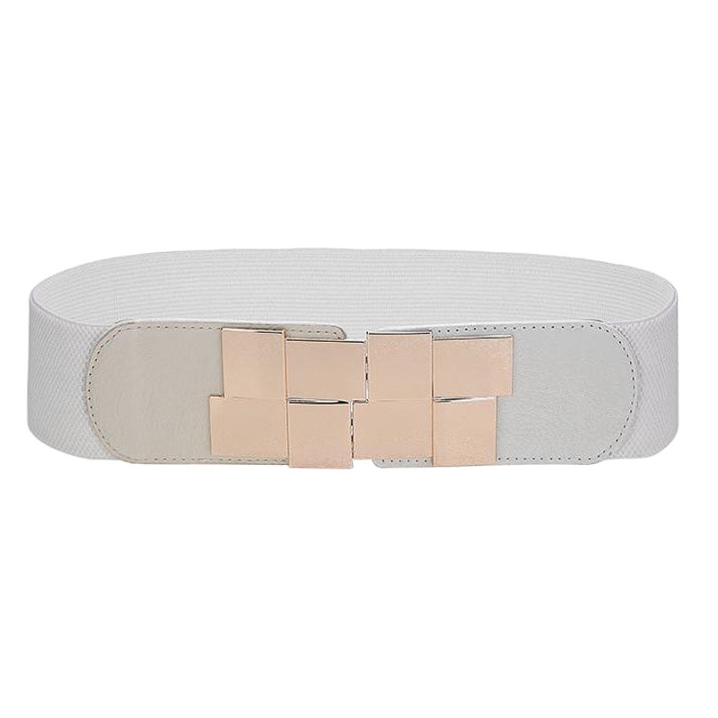New Fashion Decorative Loose Wide Belt Women's Black Korean Style Body Shaping Dress Waist Cover Super Wide for Summer