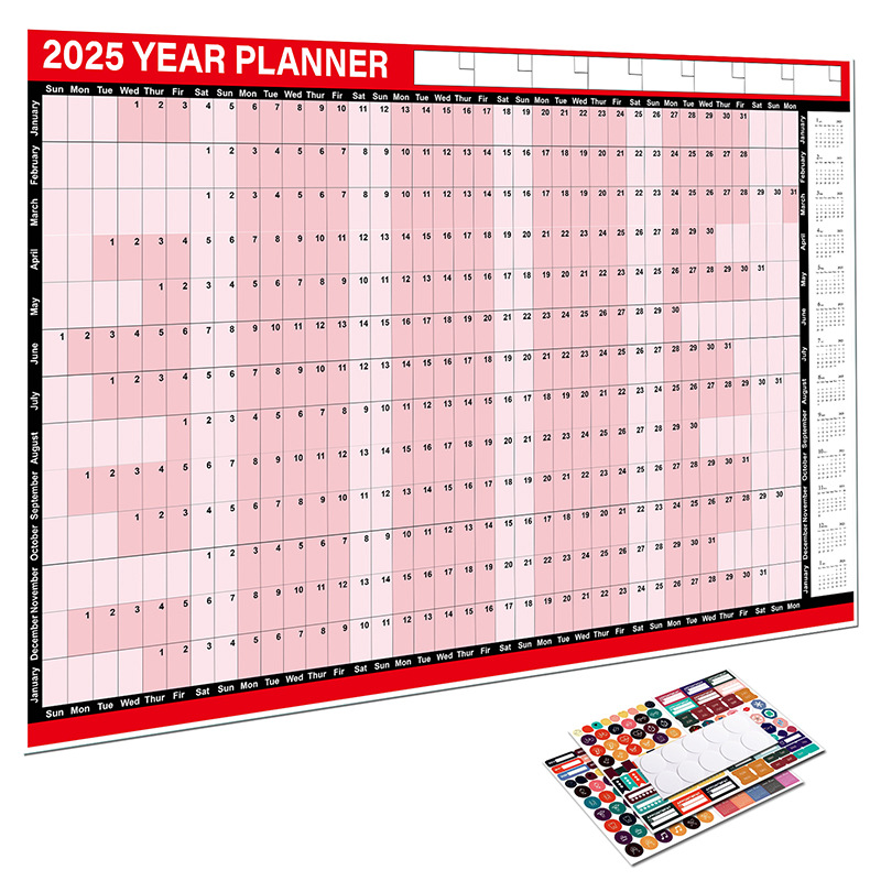 Picture of 2026 Full Year English Edition Desk Calendar Korean Version Desktop Wall Calendar Creative Simple Planner Amazon