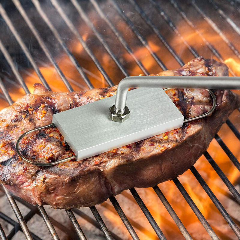 Picture of Wholesale English Alphabet Fire Marking Long Handle Barbecue Barbecue Marking Household bbq Barbecue Tool Combination