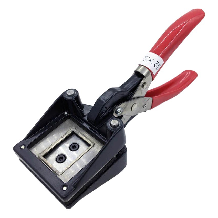 Picture of 30x40mm Photo cutting pliers 2-inch photo ID hand-held hand-mounted photo cutter photo passport driving license cutting card