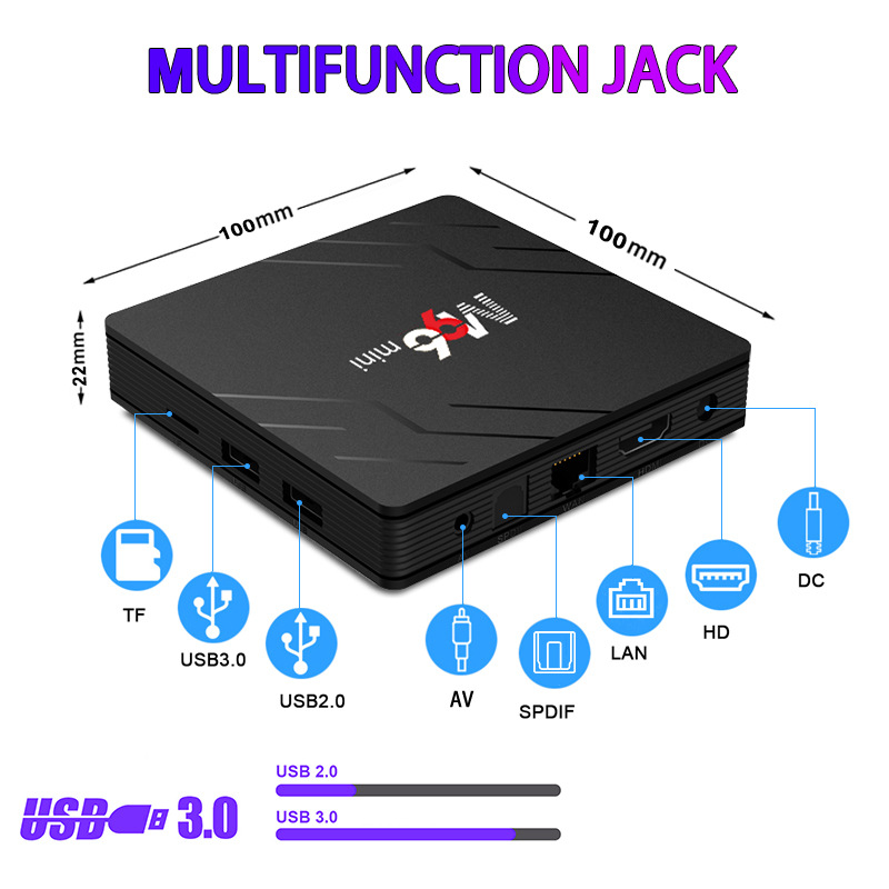 Picture of Foreign trade for cross-border direct TV network set-top box Android Android13RK3528 HD TV box