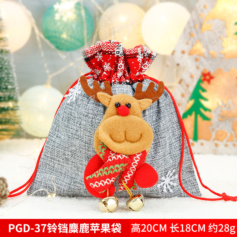 Picture of Christmas Gift Apple Bag Handbag Adult Children Children Christmas Gift Decoration High-end Gift Bag