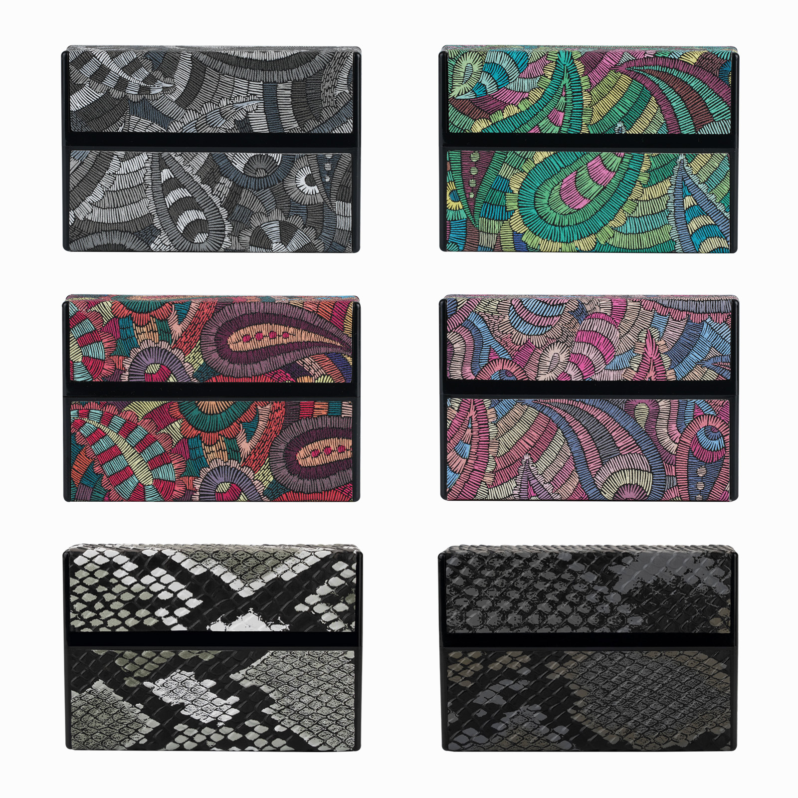 For iqo ilum I one cigarette case 20 PC stickers leather all-inclusive prime leopard print storage box